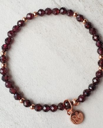 Stackable | Stretch Garnet (Faceted)