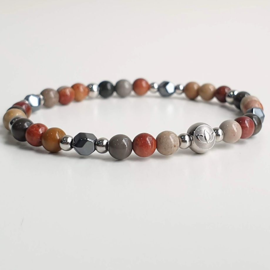 Stackable | Ocean Jasper Crystal Bracelet