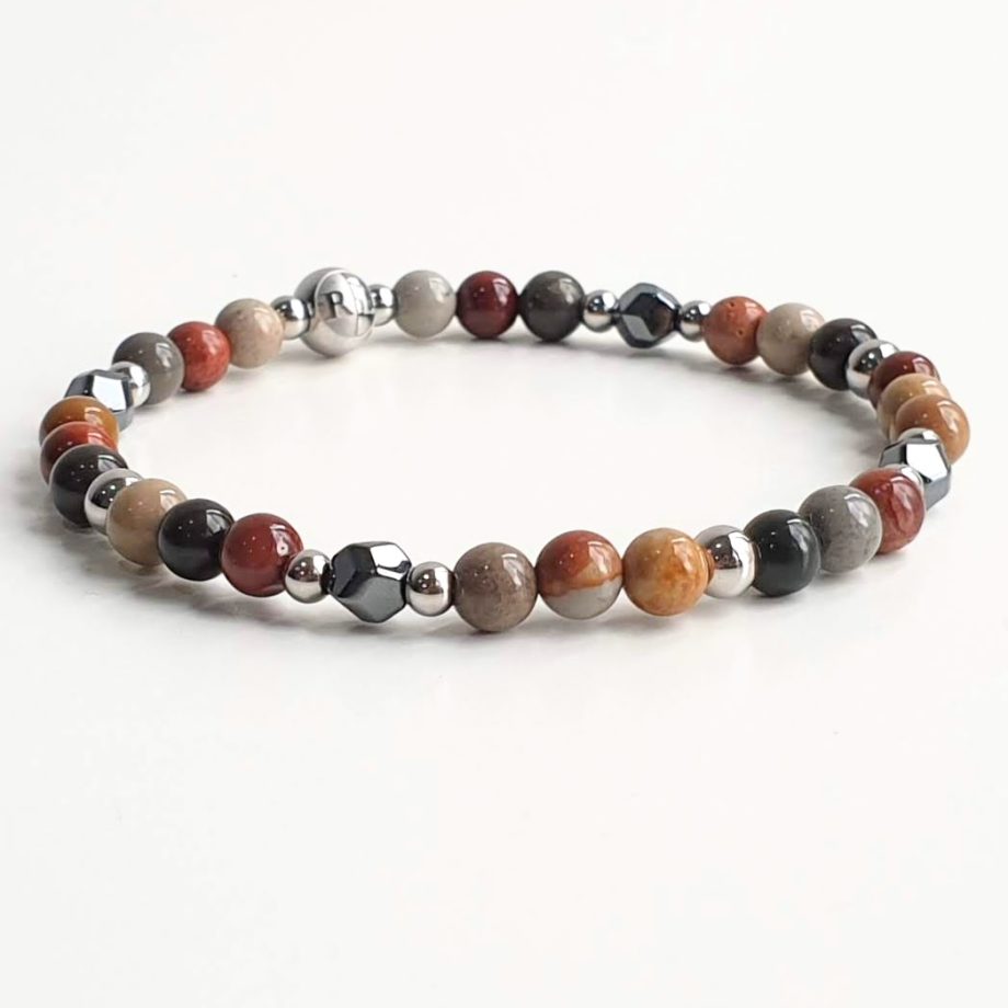 Stackable | Ocean Jasper Crystal Bracelet