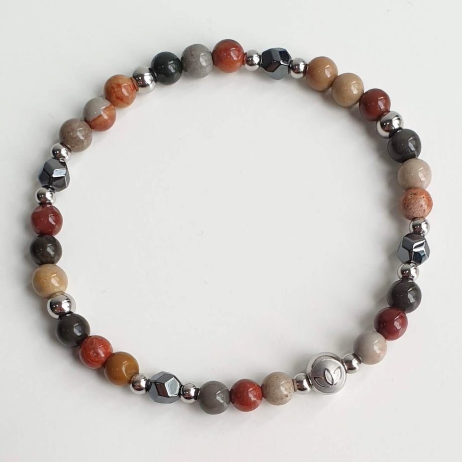 Stackable | Ocean Jasper Crystal Bracelet