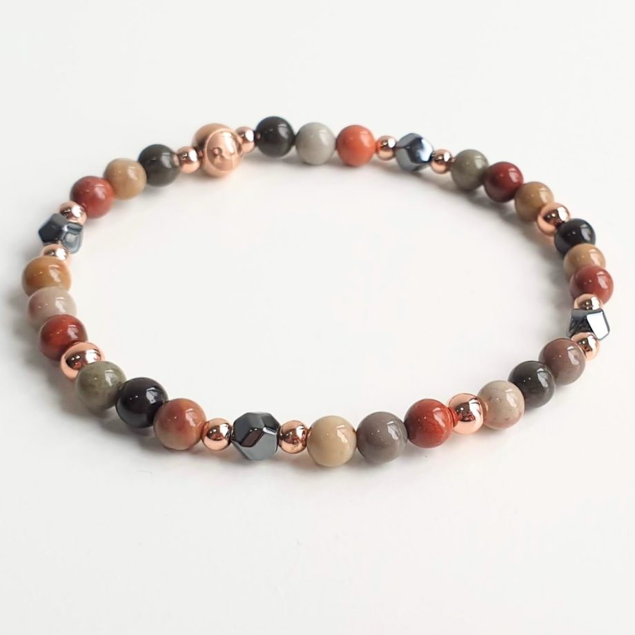 Stackable | Ocean Jasper Crystal Bracelet