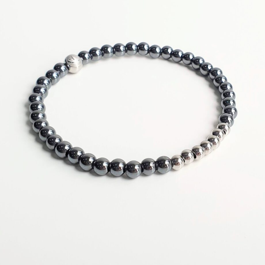 Stackable | Hematite Crystal Bracelet