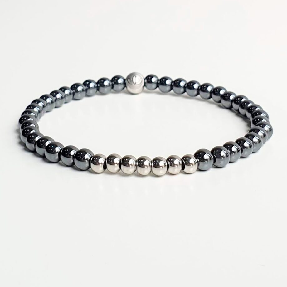 Stackable | Hematite Crystal Bracelet