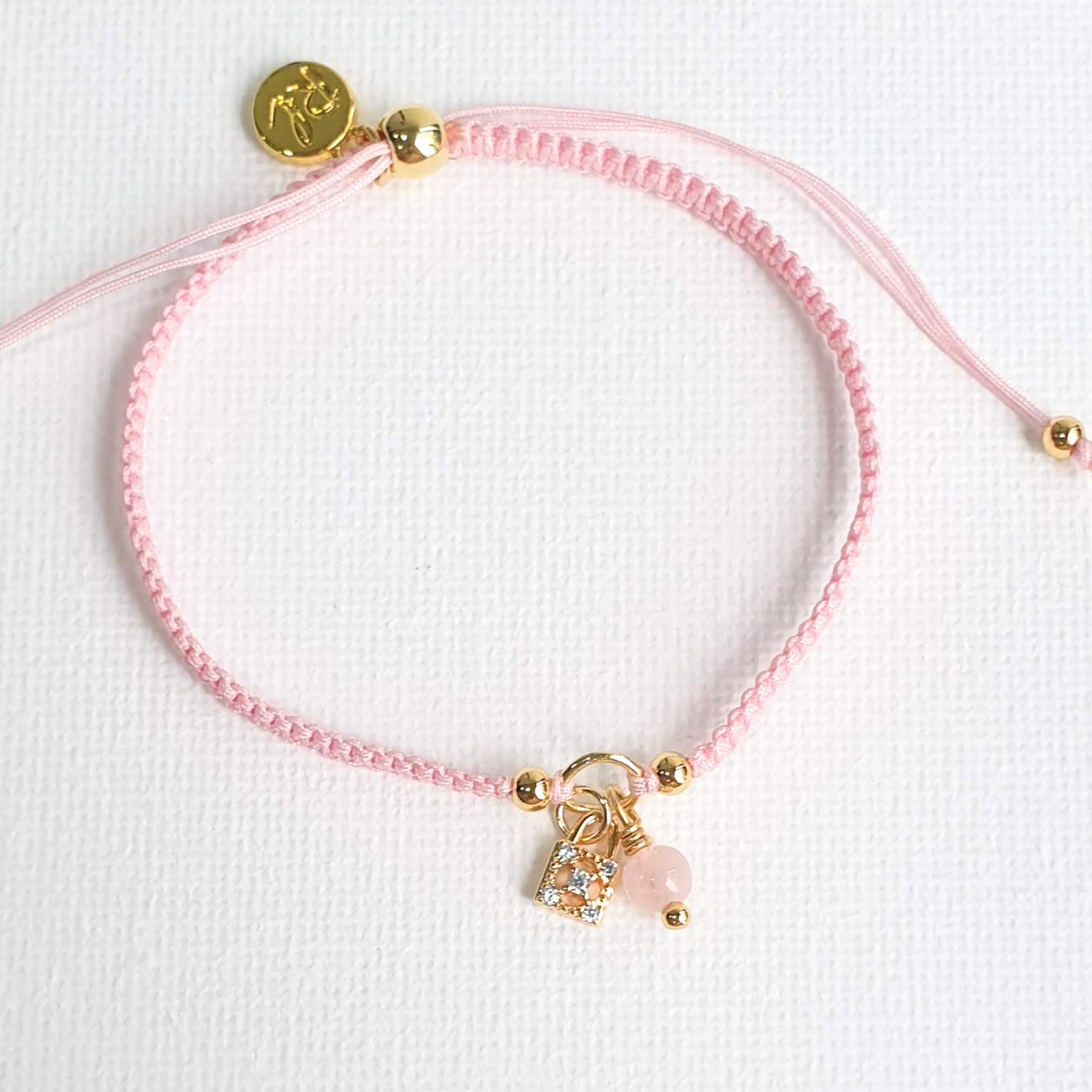 Adjustable Rose Quartz (Light Pink)
