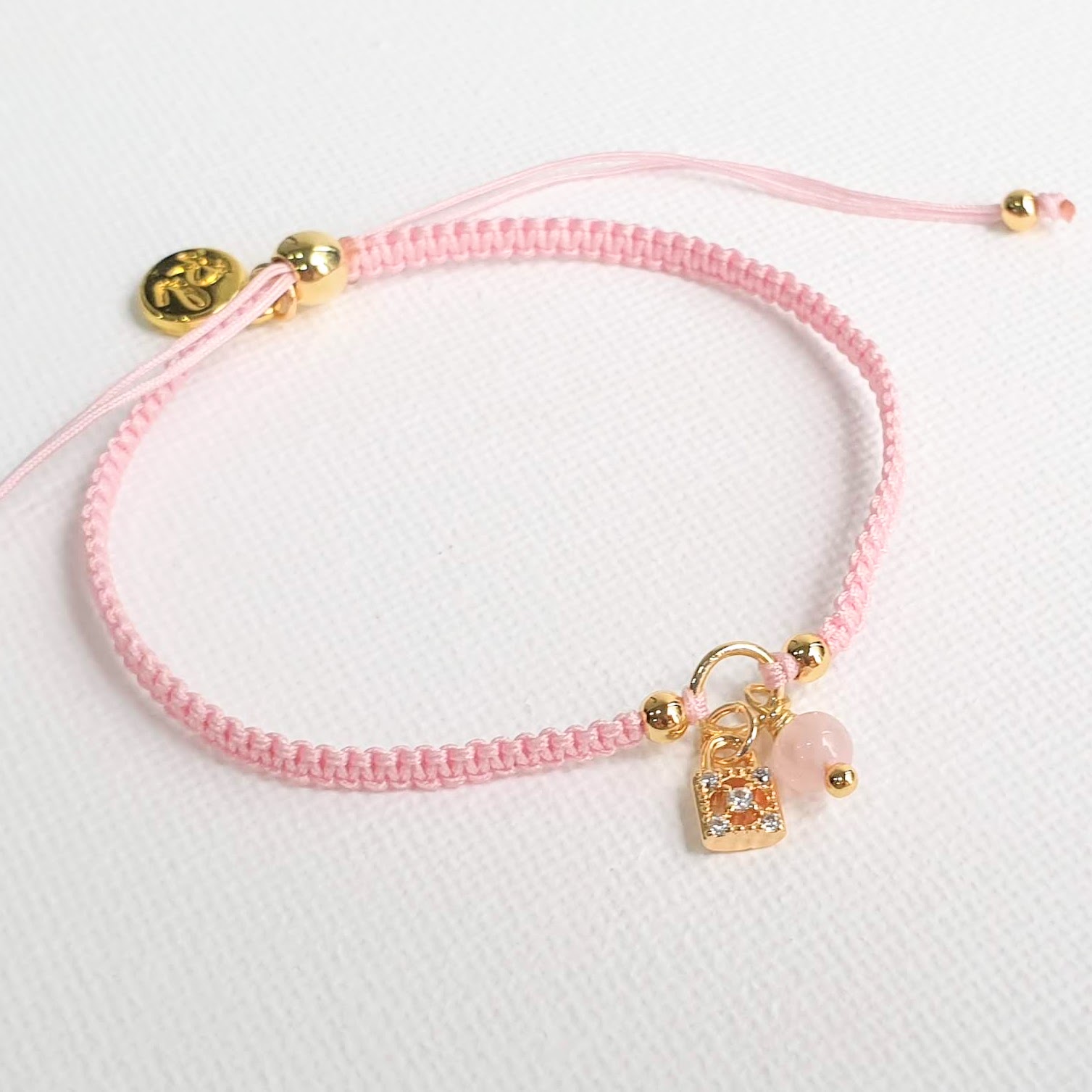 Adjustable Rose Quartz (Light Pink)