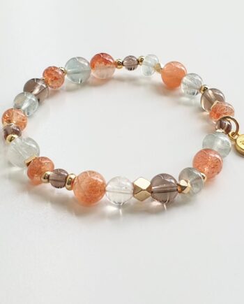 Petite | Arusha Sunstone + Smoky Quartz